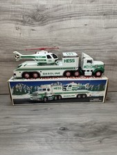 Vintage 1995 Hess Brinquedo Caminhão Helicóptero com Caixa Original Rotores de Trabalho/Luz comprar usado  Enviando para Brazil