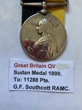 Sudan medal 1899 for sale  CHRISTCHURCH