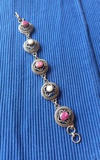 Indisches silberarmband perlen gebraucht kaufen  Hamburg