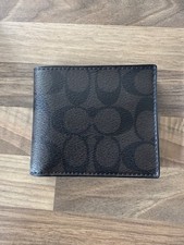 Coach men bifold for sale  WITNEY