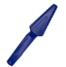 Usado, Servidor cortador de bolo Tupperware vintage corte e serviço torta #1228 azul 10-1/2" comprar usado  Enviando para Brazil