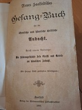Gesangbuch altdeutsche schrift gebraucht kaufen  Bad Nauheim
