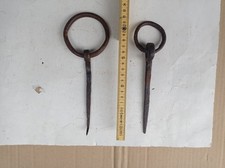 Antico anello ferro usato  Italia