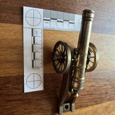 Adjustable brass cannon for sale  WANTAGE
