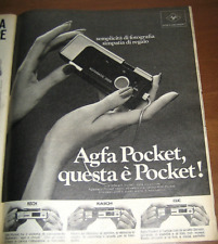 Pubblicita agfa pocket usato  San Giovanni la Punta