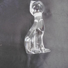Statuette chat cristal d'occasion  Vif