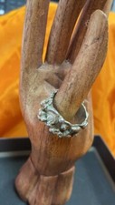 Anello argento fascia usato  Sormano