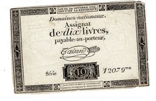 Assignat livres 1792 d'occasion  Paris I