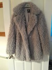 Fluffy coat size for sale  SITTINGBOURNE