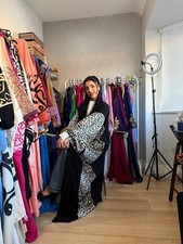 Chic black abaya for sale  EDGWARE