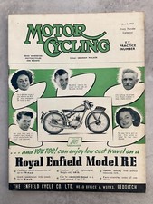 Motorcycling Magazine - 5 June 1952 - TT Practice, Red Hunter, Coast and Country segunda mano  Embacar hacia Mexico