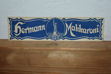 Altes reklameschild herrmann gebraucht kaufen  Limbach-Oberfrohna