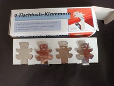 Tischtuchklammer tischdeckenkl gebraucht kaufen  Burgkirchen a.d.Alz