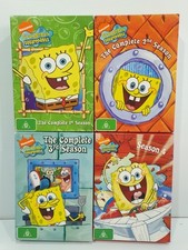 Bob Esponja Calça Quadrada DVD Seaons 1 - 4 | 1,2,3,4 | PAL Região 4 comprar usado  Enviando para Brazil