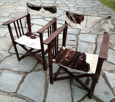 Coppia poltroncine regista usato  Prato Sesia