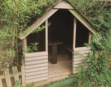 Wooden picnic shelter for sale  HEREFORD