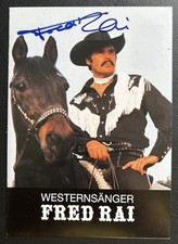 Fred rai autogrammkarte gebraucht kaufen  Berlin