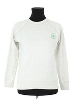 Sweatshirt coton beige d'occasion  France