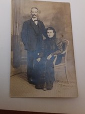 Cartolina fotografica coppia usato  Brescia
