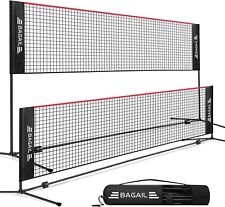 Rede de badminton BAGAIL, rede de vôlei infantil ajustável em altura, rede de tênis, com bolsa, usado comprar usado  Enviando para Brazil