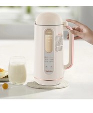 Máquina elétrica de leite de soja com fio, máquina automática de leite de soja espremedor de nozes chaleira comprar usado  Enviando para Brazil