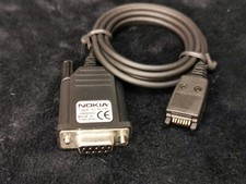 Usado, Cabo de dados Nokia DLR-3P conector serial VGA para sincronização de PC fabricante de equipamento original preto alta qualidade comprar usado  Enviando para Brazil