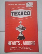 Hearts airdrie texaco for sale  WEMYSS BAY