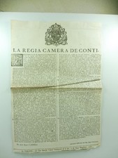 Regia camera conti usato  Italia