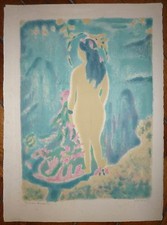 Cavailles jules lithographie d'occasion  Paris IX