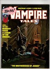 VAMPIRES TALES #11 1975 FN 6.0 MORBIUS! A Irmandade de Judas! comprar usado  Enviando para Brazil