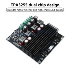 Usado, Dual Core TPA3255 DC 19-50V Stereo Dual Channel Amplifier Board 600W+600W HIFI comprar usado  Enviando para Brazil