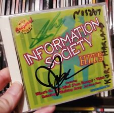 Information Society, Autographed HITS CD. 10 Tracks. Freestyle.  Running Etc comprar usado  Enviando para Brazil