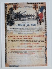 National marine poster d'occasion  Expédié en Belgium