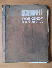 Original scammell workshop for sale  ISLE OF MULL