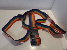 Koffergurt bunt regenbogen gebraucht kaufen  Eschershausen