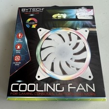 Ventilador de refrigeração ByTech | Luzes multicoloridas silenciosas sem vibração alimentadas por USB | Novo comprar usado  Enviando para Brazil