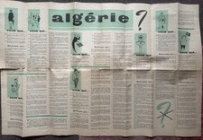 Algérie affiche d'occasion  Metz-