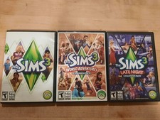 The Sims 3 and World Adventures and Late Night Expansions Windows/Mac, comprar usado  Enviando para Brazil
