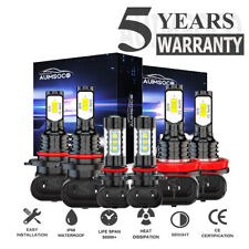 Faróis de LED e lâmpadas de neblina para Dodge RAM 1500 2500 3500 4500 2013 2014 2015 comprar usado  Enviando para Brazil