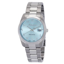 Relógio masculino Mathey-Tissot Mathy Orient quartzo azul mostrador árabe H450APSK, usado comprar usado  Enviando para Brazil