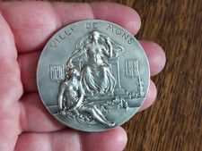 Médaille bronze argenté d'occasion  Valenciennes