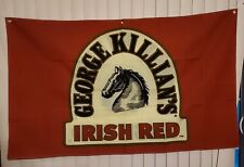 Usado, George Killian's Irish Red~Banner de lona~60" x 36"~Publicidade de cerveja comprar usado  Enviando para Brazil