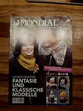 Strickheft mondial herbst gebraucht kaufen  Gönnheim