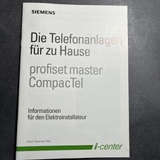 Siemens telefonanlage profiset gebraucht kaufen  Wanzleben