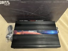 Amplificador Marts Digital MXD8000W Mono 8000W RMS 1 Ohm - Taramps PRV Style 8K Amp comprar usado  Enviando para Brazil