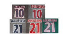 Flocage ronaldinho psg d'occasion  Expédié en Belgium