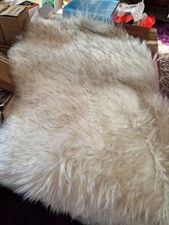 Faux fur bedside for sale  RAMSGATE