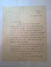 Letter signed winston for sale  Louisville