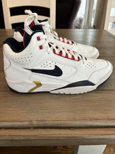 Usado MUITO BOM ESTADO Tamanho 10.5 - Nike Air Flight Lite Masculino Médio Olímpico, usado comprar usado  Enviando para Brazil