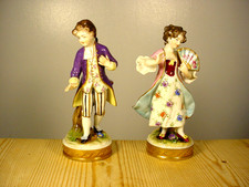 Pair volkstedt figurines for sale  TAVISTOCK